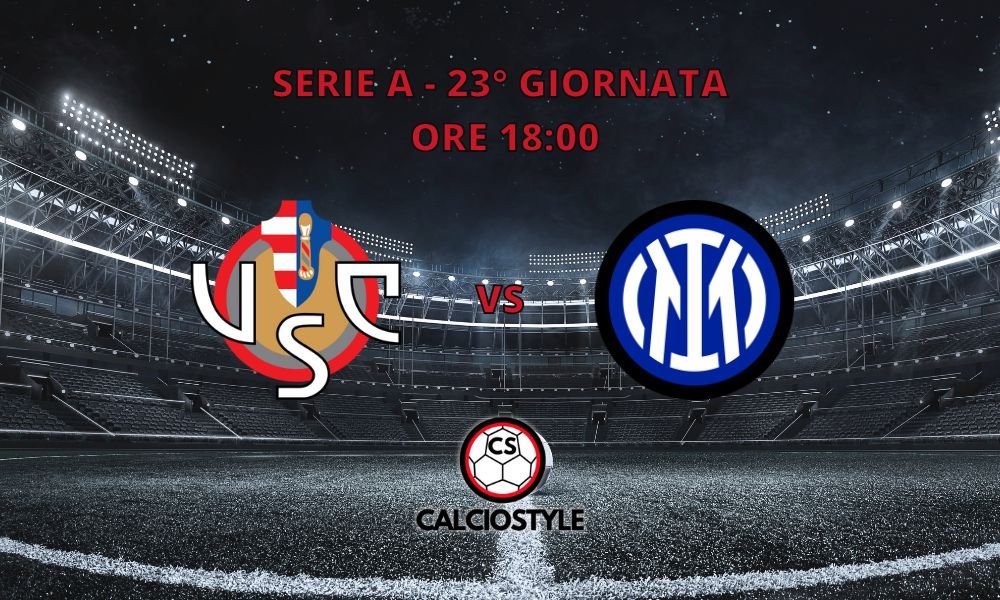 Cremonese-Inter, le formazioni ufficiali