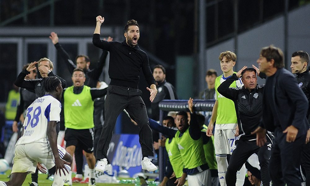 Como, Fàbregas: “Tasos ha iniziato bene la stagione, poi davanti a lui quasi ingiustamente c’era Morata. Ma quando entrava faceva gol”