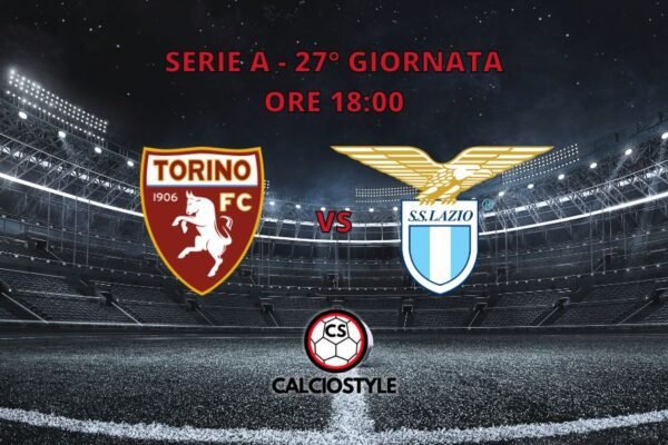 Torino-Lazio, probabili formazioni e dove vederla