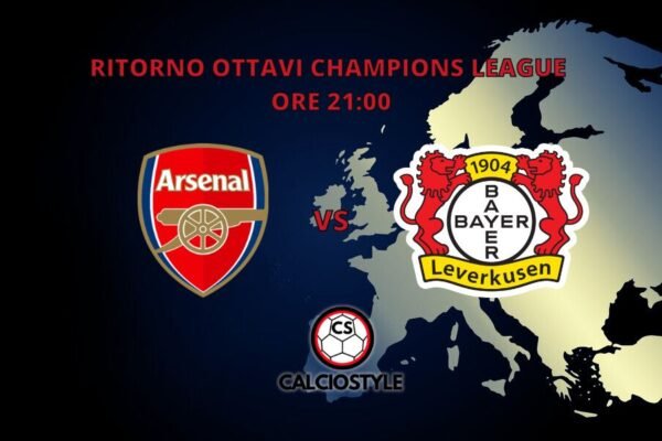 Arsenal-Bayer Leverkusen: probabili formazioni e dove vederla