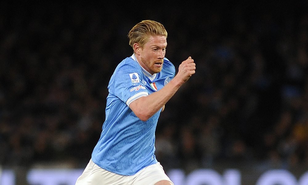 De Bruyne: “Sono Felice al Napoli, non penso al futuro”