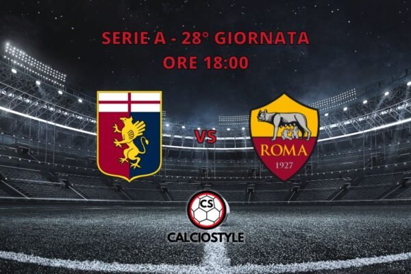 Genoa-Roma, le formazioni ufficiali: chi alle spalle di Malen?