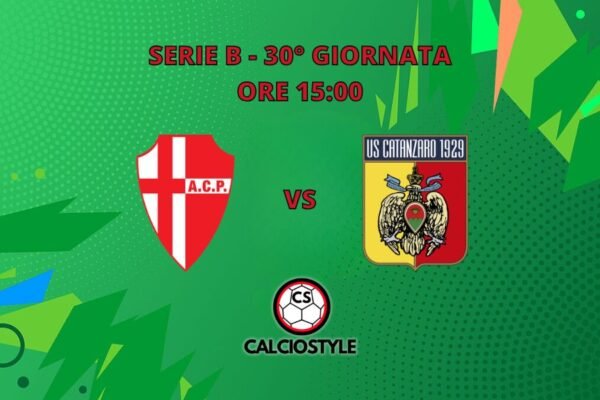 Padova-Catanzaro, probabili formazioni e dove vederla
