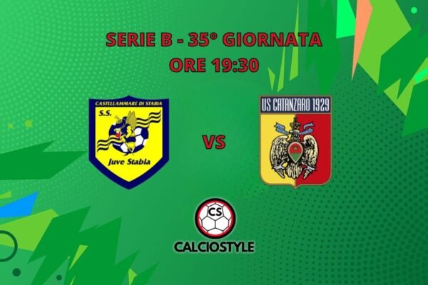 Juve Stabia-Catanzaro: probabili formazioni e dove vederla