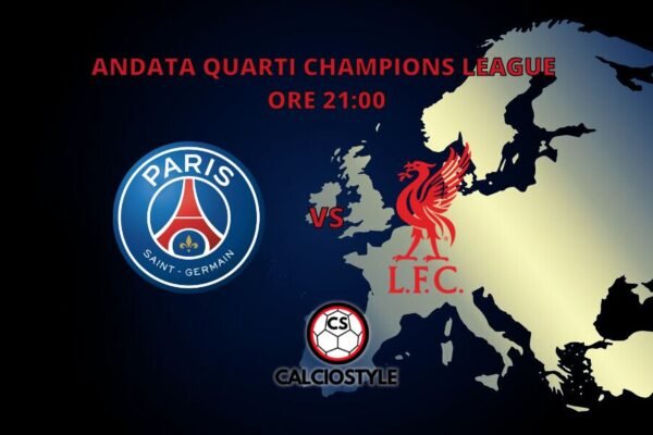 PSG-Liverpool, probabili formazioni e dove vederla