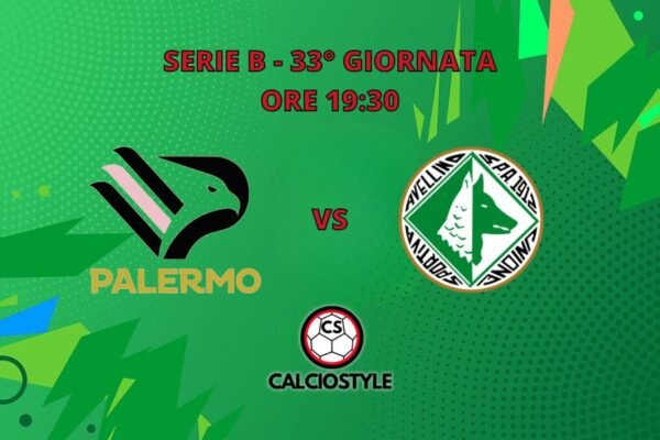 Palermo-Avellino: probabili formazioni e dove vederla