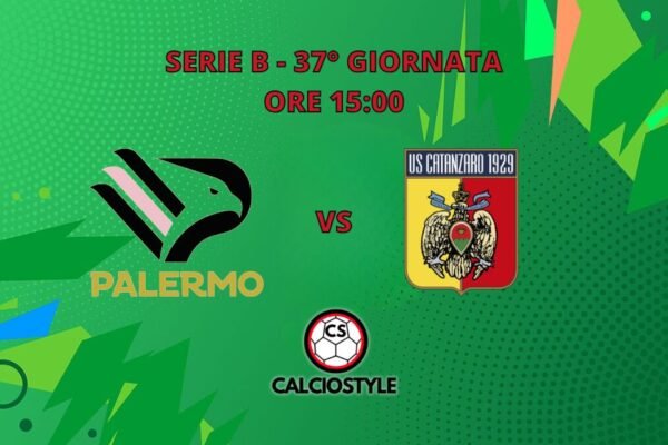Palermo-Catanzaro: probabili formazioni e dove vederla