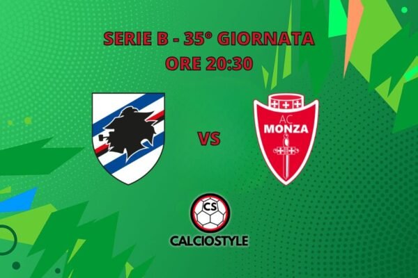 Sampdoria-Monza, probabili formazioni e dove vederla