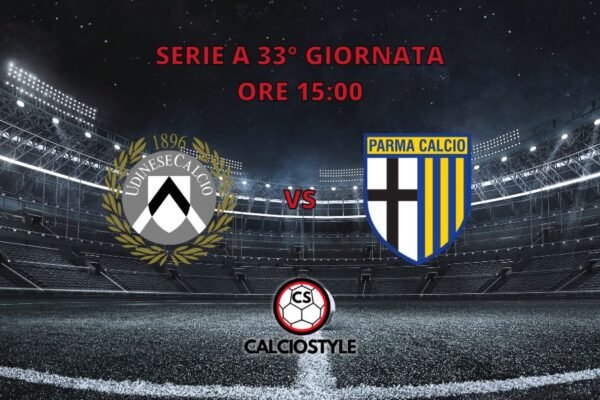 Udinese-Parma, probabili formazioni e dove vederla