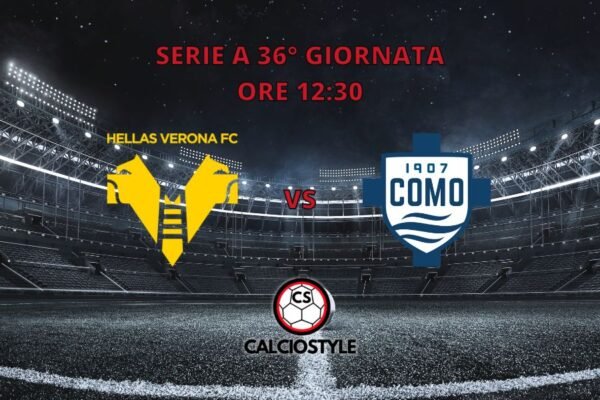 Verona-Como: probabili formazioni e dove vederla
